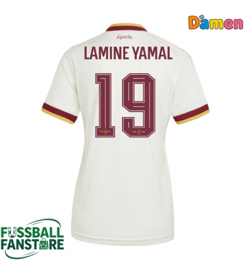 Spanien Lamine Yamal #19 Replik Auswärtstrikot Damen WM 2026 Kurzarm